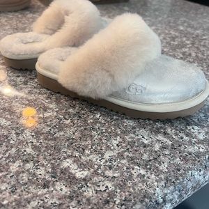 Ugg Toddler Cozy II Metallic Slipper